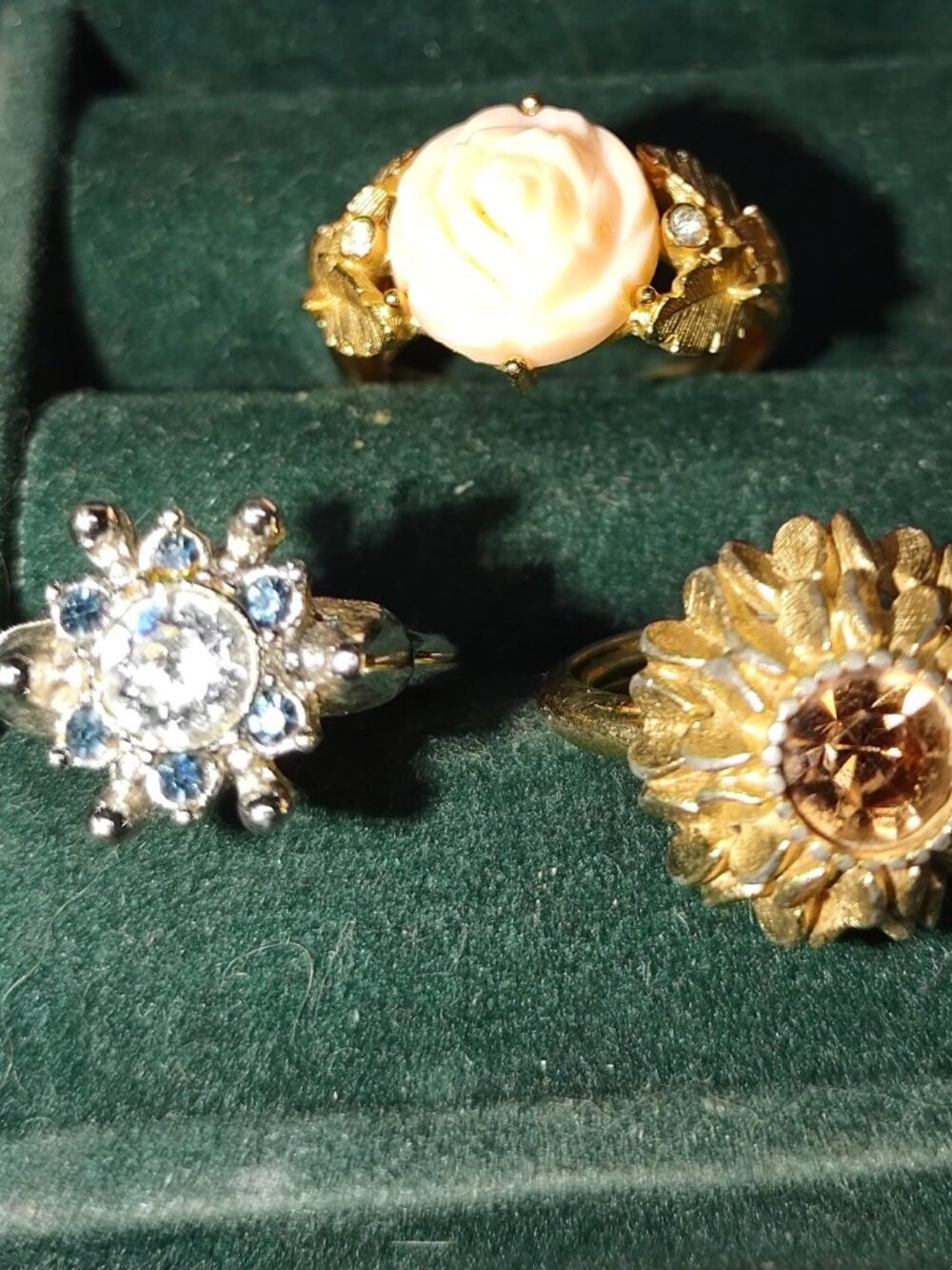 Vintage Avon rings